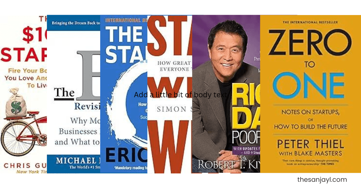7 Best Books For Starting A Business