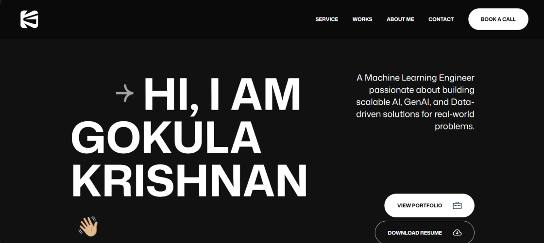 GK Portfolio Website